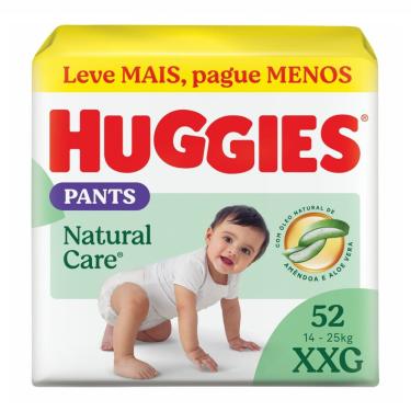 Imagem de Fralda Roupinha Huggies Natural Care XXG 52 Unidades