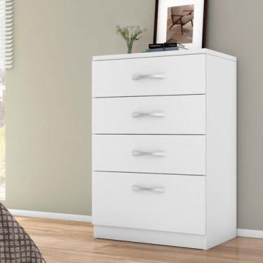 Imagem de Cômoda para Quarto 4 Gavetas Alegria - Demóbile