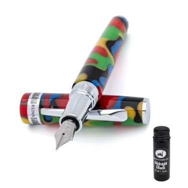 Imagem de Caneta-tinteiro People of the World, Kuna com garrafa de 15 ml - P