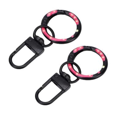 Imagem de Zerodis 18pcs Lagosta Garra Fecha As Jóias Fecha Ganchos Giratórios de Chaveiro Com Os Anéis de Chave de Mola Clipes de Gatilho Adequados para Chaveiros que Fazem Bolsas para Fazer Bolsas de (Preto)