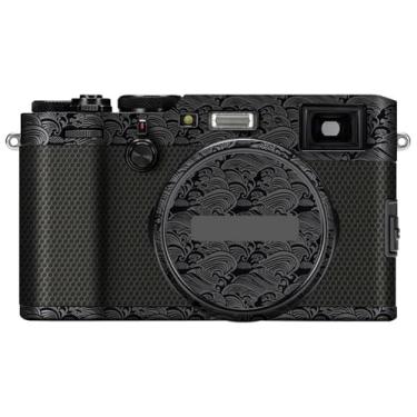 Imagem de X100F Película antiarranhões para câmera FujiFilm X 100F Vinil Wrap Film Protector Coat Acessórios de Fotografia Adesivo X-100F (Onda Preto)