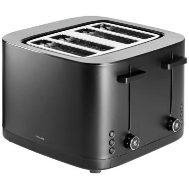 Imagem de Torradeira de 4 Fatias com 7 Níveis de Tostagem, 110v, ZWILLING 53102 301, Preto