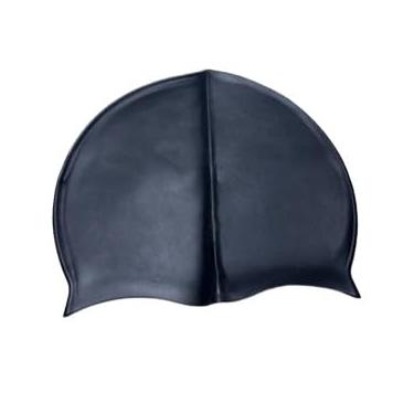 Imagem de Touca De Silicone Para Natação Jovens E Adultos diversas cores (Preta)