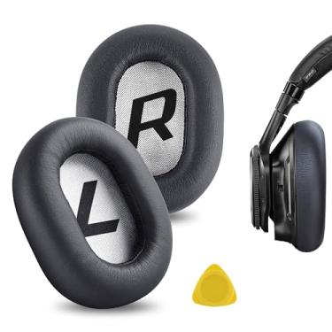 Imagem de Protetor de ouvido Geekria de substituição para fones de ouvido Plantronics BackBeat PRO 2, almofada de orelha, almofada, protetor de orelha, almofadas de orelha, peças de reparo, Dark Gray