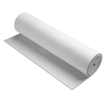 Imagem de AMZQNART Espuma EVA de 5 mm, espuma para cosplay 40,66 x 74,9 cm branca, para projetos de artesanato, fantasias de cosplay, armas falsas, decorações, Natal, Páscoa, Ação de Graças, etc., alta