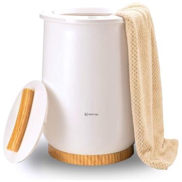 Imagem de Aquecedor de Toalha Elétrico até 2 Toalhas com Desligamento Automático, 110V, Keenray CL1, Branca Neve