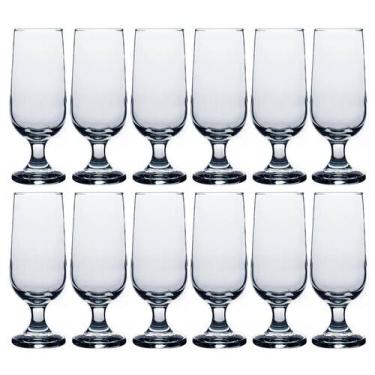 Imagem de 12 Copos Taça Chopp Vidro 300ml Cerveja Hannover Casa Linda - NADIR FI