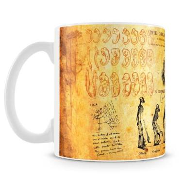 Imagem de Caneca Personalizada Darwin - Origem das Espécies - Porcelana de Alto 