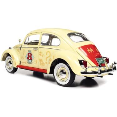 Imagem de Auto World 1963 Beetle Monopoly Free Parking Réplica de veículo fundido em escala 1:18