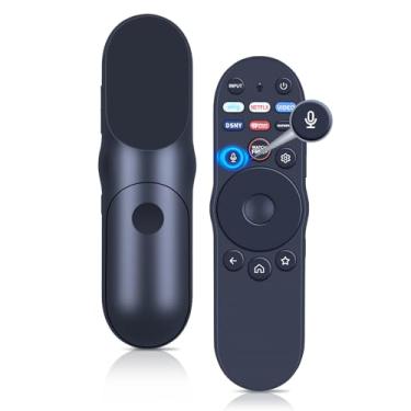 Imagem de Controle remoto de voz XRT270R para todos os VIZIO Smart TV Smartcast 4K P-Series V-Series D-Series M-Series XRT136 XRT140 XRT260 com botões de atalho xumoplay/Dis/SLIN/NET/Prime/Radio