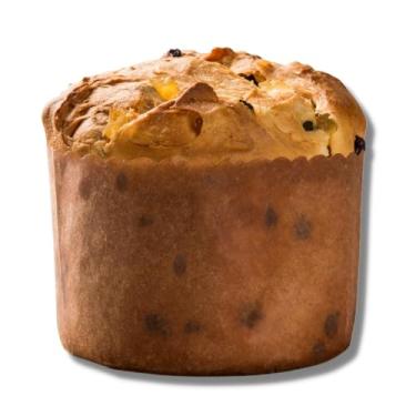 Imagem de Kit 100 Formas para Panetone 100g | Papel Kraft Resistente ao Forno