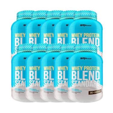 Imagem de Kit 10X Whey Protein Blend Standard 2Kg - Brn Foods