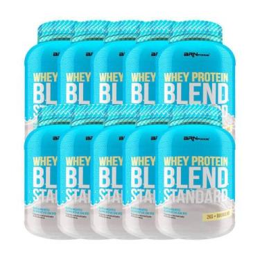 Imagem de Kit 10X Whey Protein Blend Standard 2Kg - Brn Foods
