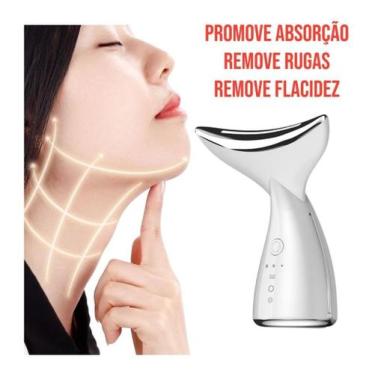 Imagem de  Aparelho Massageador Facial De Pescoço Anti Rugas Papada - Sou Preço,
