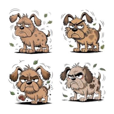 Imagem de Adesivo de Parede Animais Fofos para Quarto Infantil Estilo Kawaii e Cartoon 50x50cm