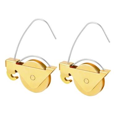 Imagem de 2un. Roldanas para Porta de Tela Deslizante Compatíveis com Série KDEX20 Portas KD, Roda de Tensão com Rolamento Esferas Aço 1-1/4in Substituição para B515, B714, B796