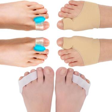 Imagem de Kit 3 Pares Protetor Corretor Joanete alivio da dor Cód-153 - SWG, BEG