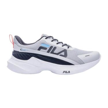 Imagem de Tenis Fila Progress Lite Masculino,Prata/Preto/Azul,38