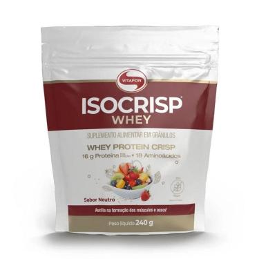 Imagem de Isocrisp Whey Refil (240g) - Sabor: Neutro