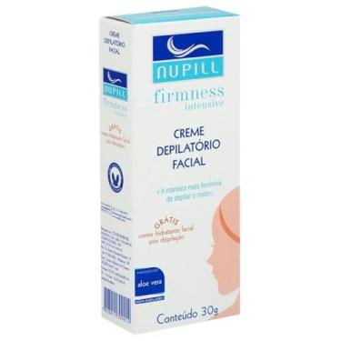 Imagem de Creme Depilatório Facial Nupill Firmness Intensive Depilação Rosto Buç