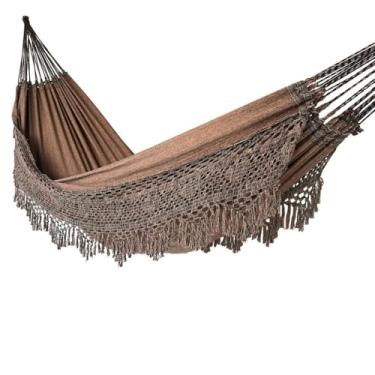 Imagem de Rede De Descanso Dormir Casal Luxuosa Premium Gigante (BROWNIE)