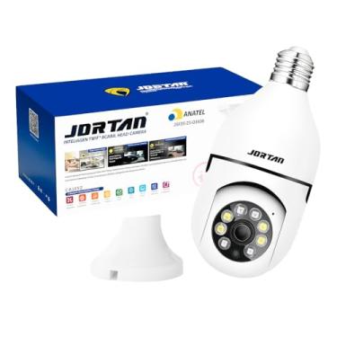 Imagem de Câmera Segurança IP Lâmpada WiFi Full HD 1080p com Visão Noturna Infravermelho 1080P, Bivolt, Detecção de Movimento, Áudio Bidirecional, Prova D'água Giratória