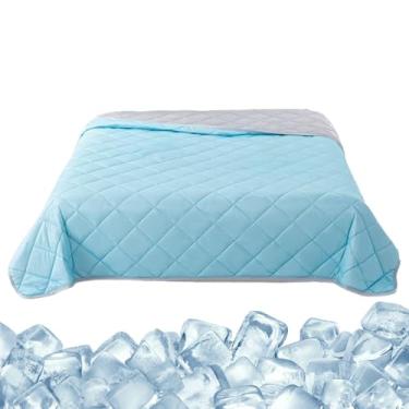 Imagem de Cobertor frio | Manta respirável de verão | Artigos de cama para clima quente para manter o corpo fresco para o quarto, viagem, acampamento e sofá