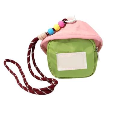 Imagem de Pacote de fone de ouvido em miniatura, bolsa de embreagem, porta-chaves, batom, anel, brinco, para acessórios pequenos, Verde, Vintage