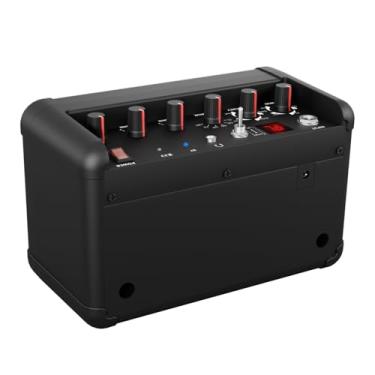 Imagem de M-VAVE Mini Amplificador de Guitarra Elétrica 15W Portátil com Bluetooth, 6 Tons de Amplificador (Clean, Overdrive, Distortion, Crinch, Fuzz, Metal), Efeitos Multi-Mod (Chorus, Phaser, Tremolo)