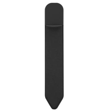 Imagem de MoKo Suporte de lápis para Apple Pencil Pro, Apple Pencil (USB-C), iPencil 1ª/2ª geração, bolso elástico para lápis, capa adesiva anexada à capa do iPad para canetas Stylus, preto