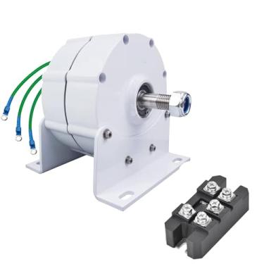 Imagem de 48v,HYZHANHONG Gerador de Íman Permanente Sem Engrenagem 20000W 12V 24V 48V 220V Gerador AC de Baixa Velocidade para Energia Eólica, para Uso Marítimo, Turbina Eólica e Turbina Hidráulica