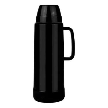 Imagem de Garrafa Térmica Resistente 1 Litro Com Tampa Café Chá Água Resistente 