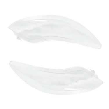 Imagem de SIEMID Kit de capa de lente de farol dianteiro para For.d Focus 2012 2013 2014, substituição de invólucro de farol de policarbonato transparente com selante (um par, esquerda e direita)