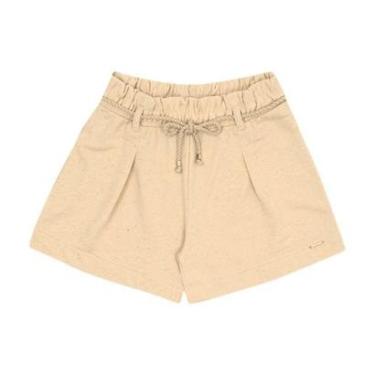 Imagem de Short Marrom Juvenil Pulla Bulla Menina - 53514-1343-Feminino