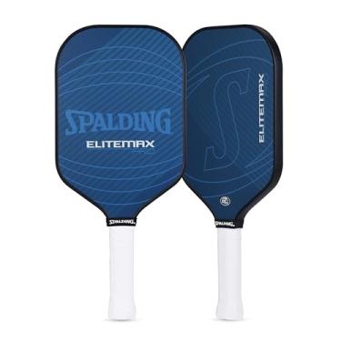Imagem de Spalding - Raquete EliteMax Pro Pickleball, face leve de fibra de carbono, raquete de alto desempenho para potência e controle, aderência confortável durável, raquete de pickleball profissional