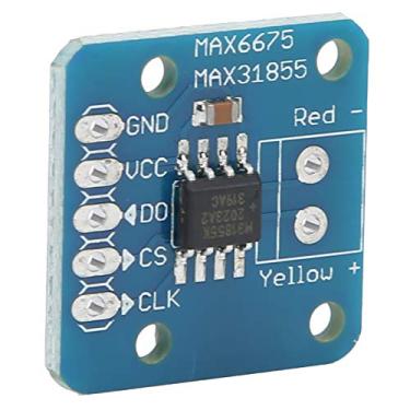 Imagem de Acouto Sensor de Alta Temperatura do Módulo Termopar Tipo K -200 ℃ a + 1350 ℃ Com Interface SPI e Compensação de Junção Fria