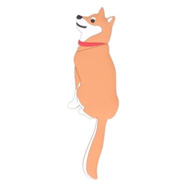 Imagem de Lindo gancho de parede decorativo Shiba Inu com opção de ímã adesivo forte para chaves, telefones e itens pequenos, ideal para cozinha, banheiro e organização de entrada