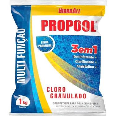 Imagem de Cloro granulado hidroall 3 em 1 propool 1kg