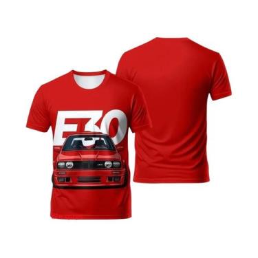 Imagem de Camiseta Esportiva De Manga Curta BMW Para Homens, Performance De Verã