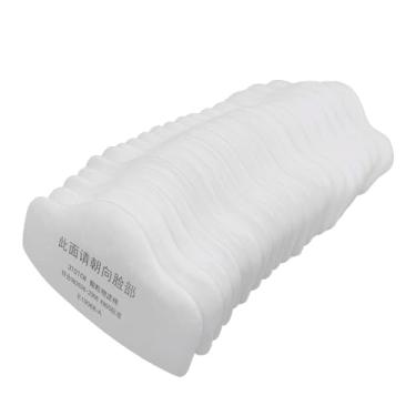 Imagem de Yinhing Máscara Respiratória Reutilizável de Meio Rosto, Material Elástico Leve e Confortável Com Faixa de Cabeça, Filtro Duplo para Proteção contra Partículas de de Gás (Algodão)