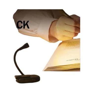 Imagem de Lanterna De Livro LED Portátil Recarregável Por USB Proteção Para Os O