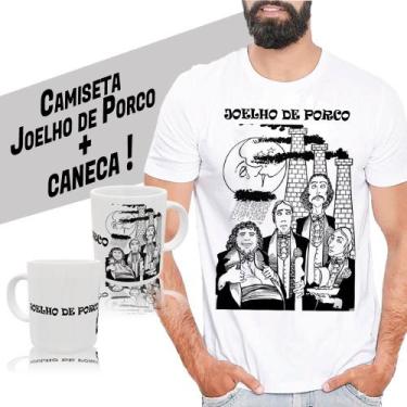 Imagem de Camiseta camisa Banda Joelho de Porco, rock nacional anos 70 + Caneca 
