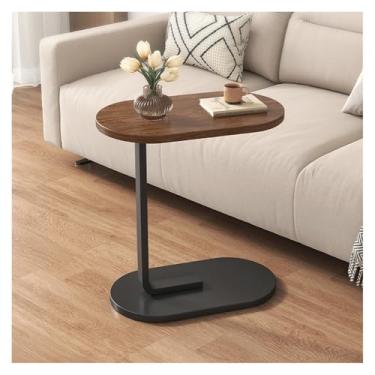 Imagem de Mesa de café, sofá, mesa lateral, prateleira de cabeceira, mesa pequena, sala de estar, mesa de chá, simples, varanda, móvel, mesa de centro pequena (marrom)