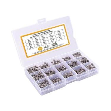 Imagem de Conjunto De Parafusos E Porcas Hexagonais 1255 Peças 660 Peças 520 Peç