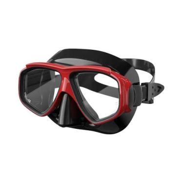 Imagem de Máscara De Mergulho Em Silicone Antiembaçante Com Proteção UV Para Adu