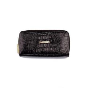 Imagem de Carteira feminina grande de couro croco Tinna-Feminino