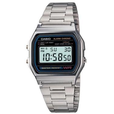 Imagem de Relógio Casio Vintage A158WA-1DF, Prata
