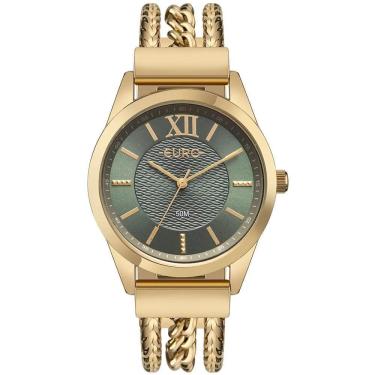 Imagem de Relógio Euro Feminino Chains Dourado - EU2035YWR/4V
