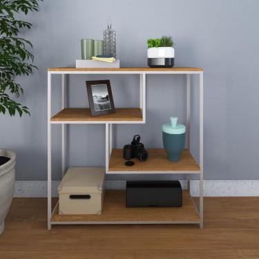 Imagem de Estante Brooklyn Baixa 04 Prateleiras 94x90x30cm