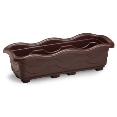 Imagem de Jardineira Plástica Grande (6,5L) Coffee INJEPLASTEC